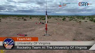 UVA Rocketry Launches Sabre 1 at Spaceport America Cup 2024