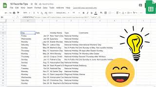 Top 10 Awesome Google Sheets Productivity Tips & Tricks Every User Should Know - Professionals