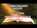 MAZMUR TANGGAPAN & ALLELUYA MINGGU PRAPASKAH II TAHUN C EDISI TERBARU #mazmurtanggapanedisibaru