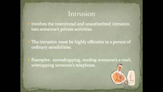 Paralegal Tort Law:  Invasion of Privacy Torts