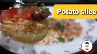 బజ్జి బండి style ఆలూ స్లైస్ / Potato slice