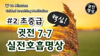 [멤버쉽수업] 초,중급자 명상호흡법 - 호흡 77 호흡법 #77호흡법 #호흡하는법 #명상호흡귓전 77호흡법, 5분만에잠드는호흡법, 초중급