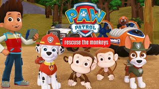 Paw Patrol rescues the stinky monkeys | #ps5 #animation #pawpatrol #gameplay #ps4