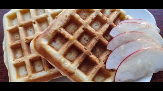 Gofre (vafe) cu mar-aromate si moi-reteta (waffles, вафли для вафельницы)