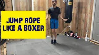 JUMP ROPE LIKE A BOXER / Tutorial