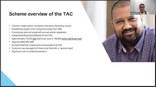 Webinar: The TACs Value-Based Health Care Journey - outcomes that matter in road trauma