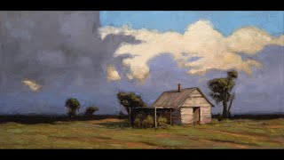 Landscape Painting Demonstration - Oil Painting Instruction - Episode 3
