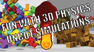 Nintendo Physics Simulations - Uncut (Blender 3D)