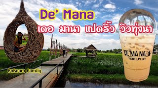 EP75.De’ Mana เดอ มานา คาเฟ่ แปดริ้ว วิวทุ่งนา ฉะเชิงเทรา /BoBeam family