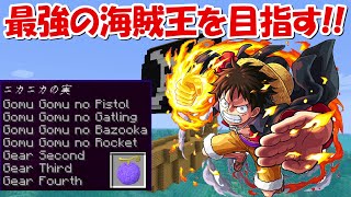 【Minecraft】悪魔の実を入手して最強の海賊王を目指す！！【ONE PIECE】【ワンピースMOD】