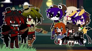 || Nightmare and Goldie are possessed?! || Afton Family || FNAF || MY AU ||