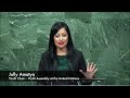 jolly amatya youth chair of the youth assembly at the united nations