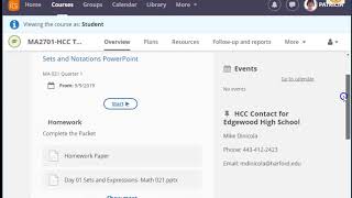 ItsLearning HCC Math Intro