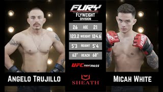 FURY CS 11 ANGELO TRUJILLO VS MICAH WHITE