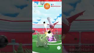 ポケモンGO ラティアスレイド 4人討伐