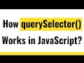 ✅ How JavaScript querySelector works? | How JavaScript innerHTML works? [Practical Example-Beginner]