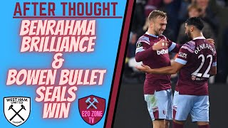 West Ham United 2-1 Anderlecht| After Thought & Player Ratings