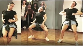 Sanya Malhotra Dance Practice Video.