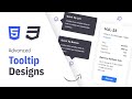 Advanced HTML, CSS Tooltips | Quick Tutorial