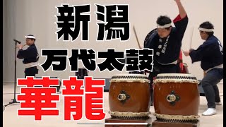 新潟万代太鼓【華龍】披露