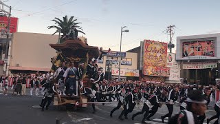 [1080/60fps] 令和元年9月14日 岸和田だんじり祭 旧市地区 宵宮 曳き出し