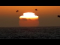 mock mirage sunspots mirage green flash sunset september 6 2016