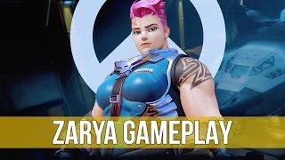 オーバーウォッチ ベータ版: Zarya ゲームプレイ!