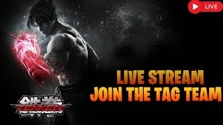 Tekken Tag 2 Live Stream | Taking on the Strongest Players!