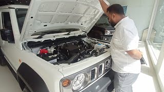 Suzuki Maruti Jimny: Engine Placement