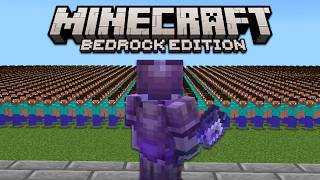 1 Minecraft Bedrock Pro vs 100 Noobs