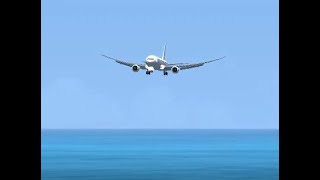 LANDING CARIBE (TVSC)  B 787-8