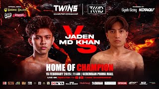 JADEN VS MAD KHAN | FULL FIGHT Twins Champhionship