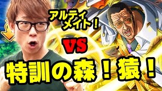 トレクル！特訓の森猿！アルティメイト！初見で挑む！ワンピース