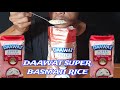 Asmr raw rice eating||makan beras basmati daawat langsung di palstik||rawrice||asmr indonesia