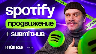 Submithub, как инструмент продвижения в Spotify. Запуск кампании и выбор кураторов