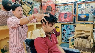 Awesome Benny Performing relaxing head and back massage | Indian Massage