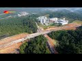 lebuhraya ltu csr persimpangan uitm jalan felda krau raub. progres terkini lebuhraya tengah utama