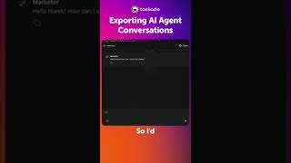 Need to save your AI Agent chats?