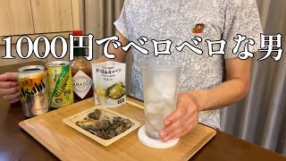 【家飲み】セブンイレブンのお酒とおつまみでベロベロになる３８歳男性【晩酌vlog】