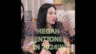 fromis mentioning megan in the big 2024 ⁉⁉⁉ [fromis_9]