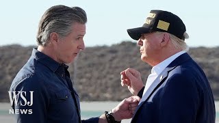 Trump Tells Gov. Newsom He Will ‘Take Care’ of Wildfire Recovery Efforts | WSJ News