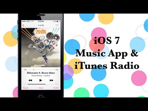 iOS 7 Music App & iTunes Radio Hands-on Video - iPhone Hacks iOS 7 Music App & iTunes Radio Hands-on Video - iPhone Hacks