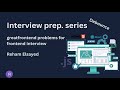 How to Implement Debounce Function from in JavaScript 🔁 |  GreatFrontend Challenge solution شرح.