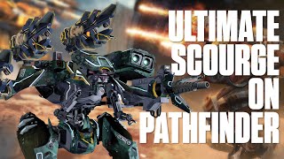 How Strong is the Pathfinder With Ultimate Scourge? War Robots Pathfinder Gameplay