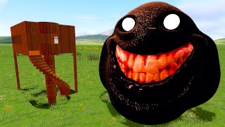 CREEPY POU BOU FROM BOU'S REVENGE Vs TOWERS In Garry's Mod