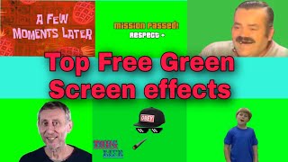 TOP COPYRIGHT FREE GREEN SCREEN TEMPLATES CLIPS IN 2020 FOR S | FUNNY GREEN SCRE