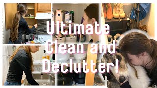 Cleaning motivation/ Clean and Declutter With Me/Nina's Narrative