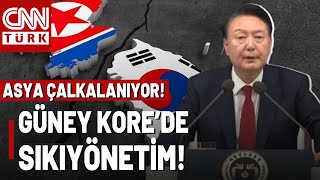 SON DAKİKA🚨 Güney Kore’den Sıkıyönetim Kararı! Bölgedeki Kriz Derinleşiyor