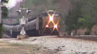 CSX K709-19 ES44AH \u0026 AC44CW with an Horn Salute Seen on the North End Sub and South End Sub A-Line