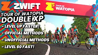 Maximize Your Progress: Levelling Up FAST in Zwift's Tour of Watopia '23